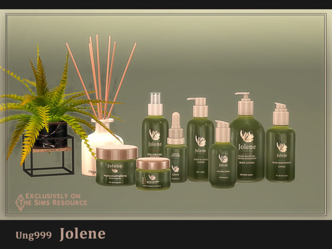 Sims 4 Jolene Skin Care Set by ung999 at TSR