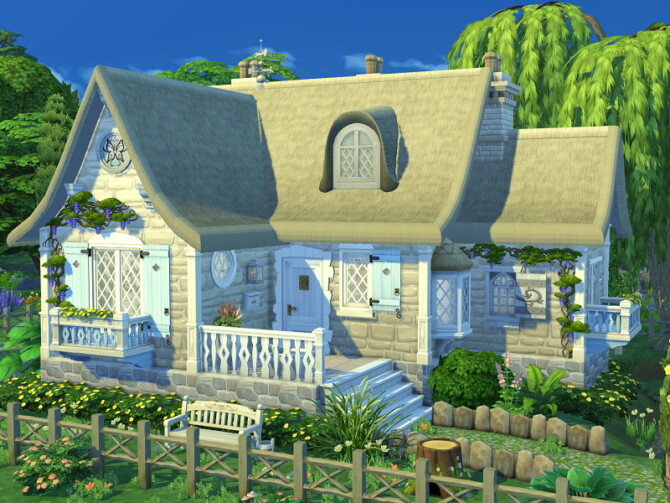 Sims 4 Fairy Cottage by Flubs79 at TSR