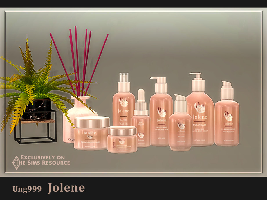 Jolene Skin Care Set by ung999 at TSR » Sims 4 Updates