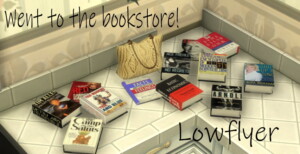 I love a sale at the bookstore! by lowflyer at Mod The Sims 4