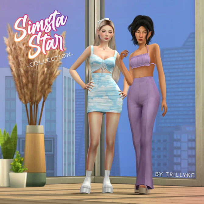 Sims 4 SIMSTASTAR COLLECTION at Trillyke