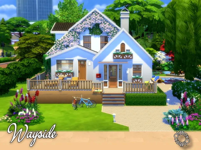 Sims 4 Wayside house by Oldbox at All 4 Sims