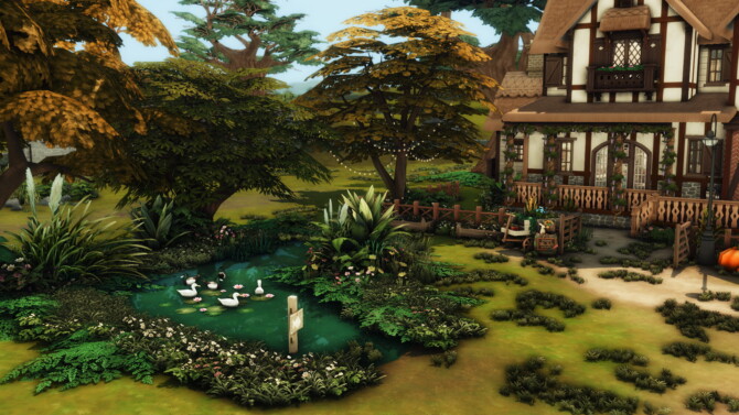 Sims 4 Pumpkin Farm by plumbobkingdom at Mod The Sims 4