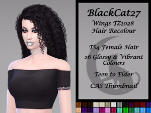 Wings TZ1028 Hair Recolour by BlackCat27 at TSR