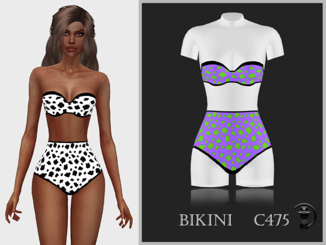 Sims 4 Swimsuit C475 by turksimmer at TSR