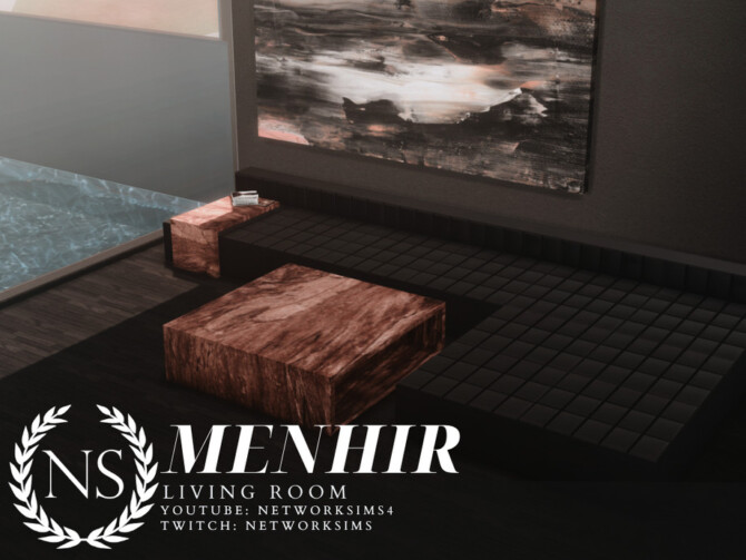 Sims 4 Menhir Living by networksims at TSR