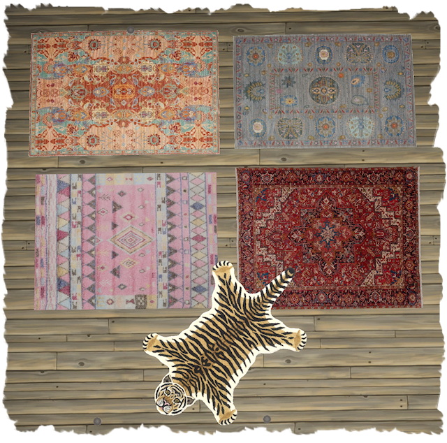 Sims 4 Carpets by Chalipo at All 4 Sims