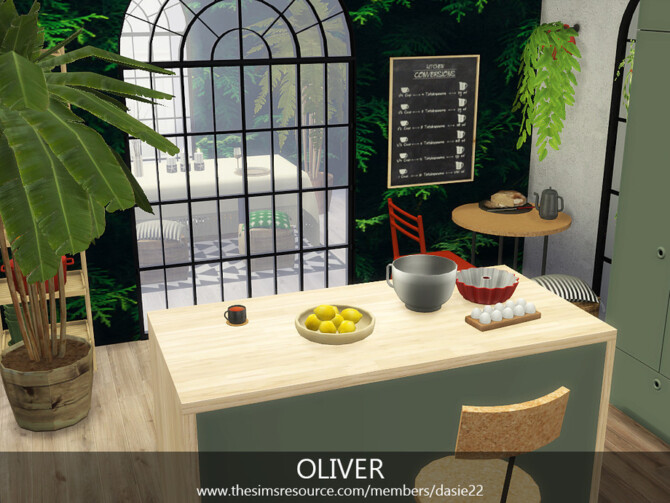 Sims 4 OLIVER kitchen by dasie2 at TSR