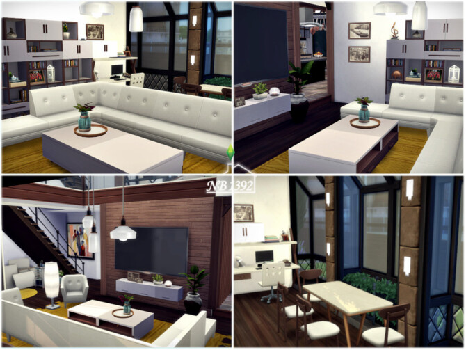 Sims 4 Positivum house by nobody1392 at TSR