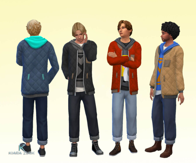 Sims 4 Jacket Quilt Conversion at My Stuff Origin