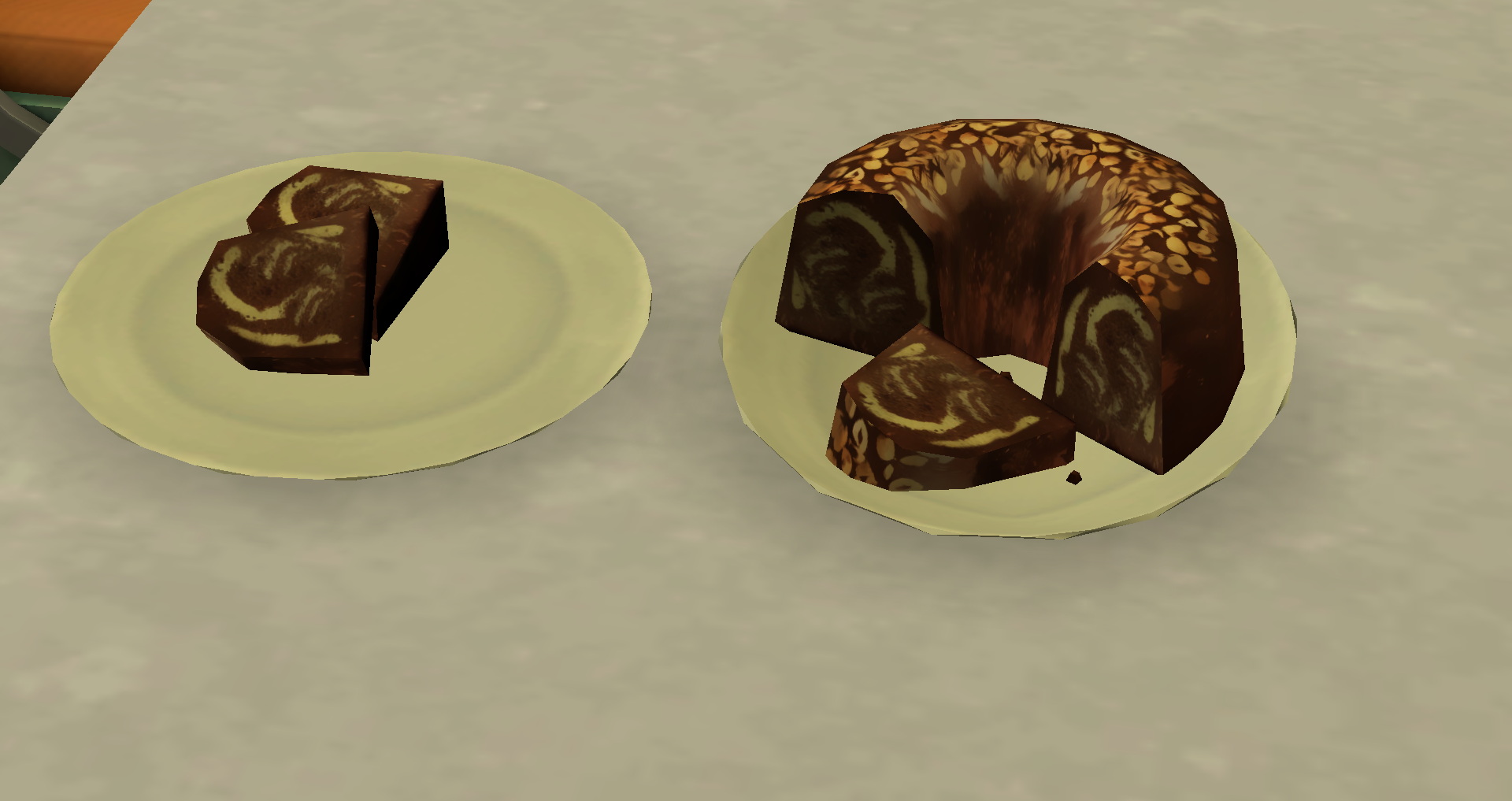 Chocolate Marble Cake Recipe by RobinKLocksley at Mod The Sims 4 » Sims