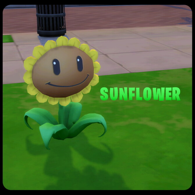 Sims 4 Plants vs. Zombies (PvZ)   Animated Plant Pack at Mod The Sims 4