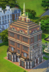 Yaxkin Tower Apartment Building at Mod The Sims 4