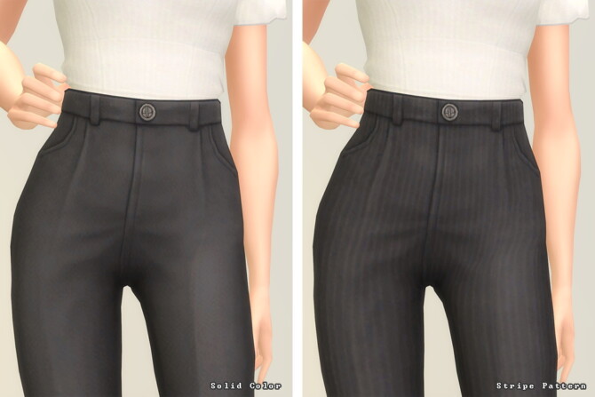 Sims 4 Basic Pants III at Rusty Nail