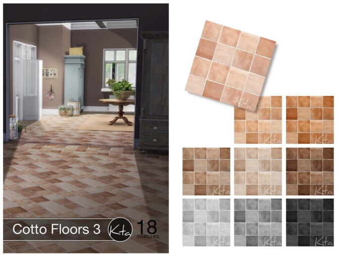 Sims 4 Cotto Floors 3 at Ktasims