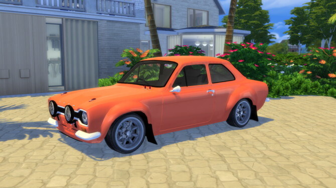 Sims 4 1974 Ford Escort RS2000 MkI at Modern Crafter CC