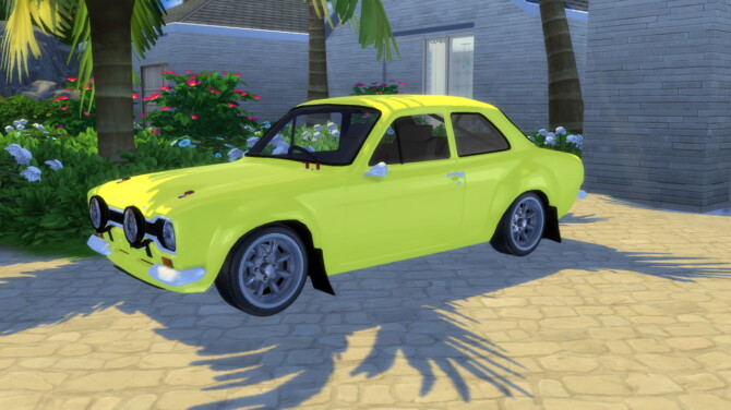 Sims 4 1974 Ford Escort RS2000 MkI at Modern Crafter CC