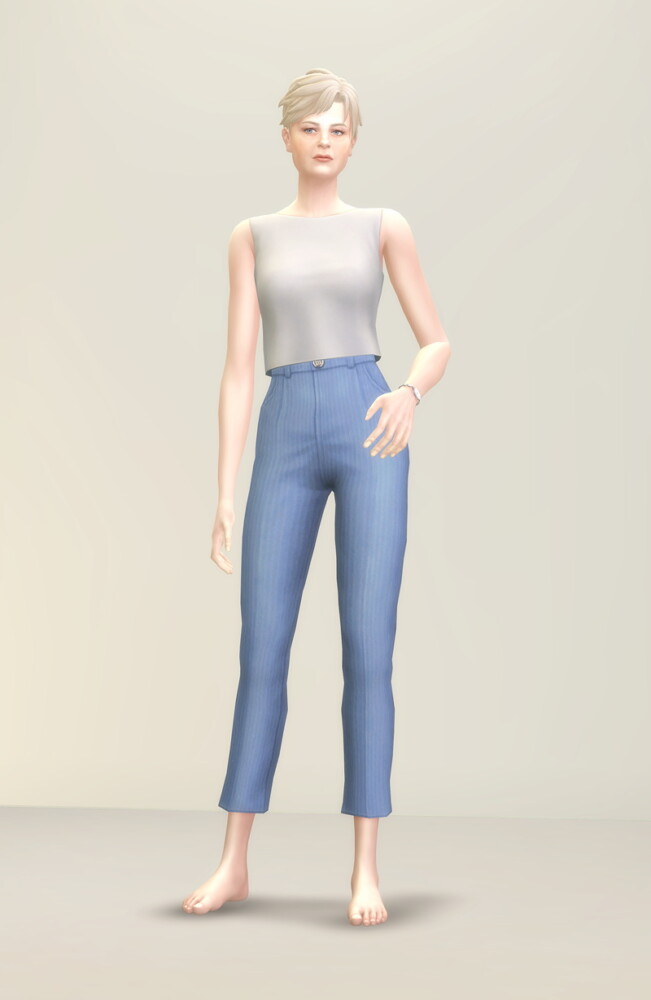 Sims 4 Basic Pants III at Rusty Nail