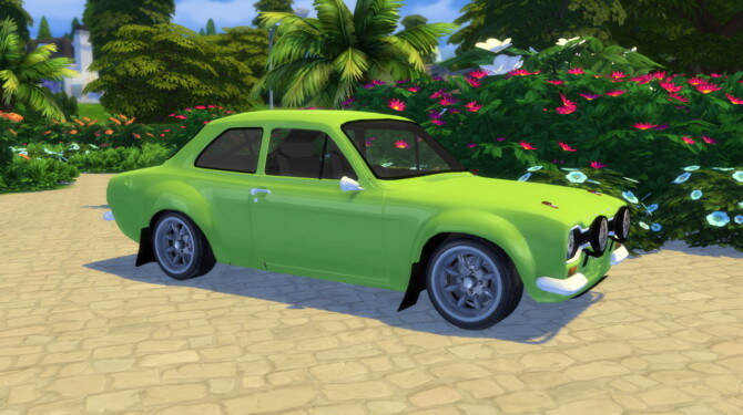 Sims 4 1974 Ford Escort RS2000 MkI at Modern Crafter CC