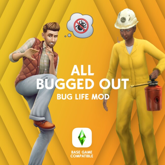 Sims 4 Bug Life Mod: All Bugged Out by lot51 at Mod The Sims 4