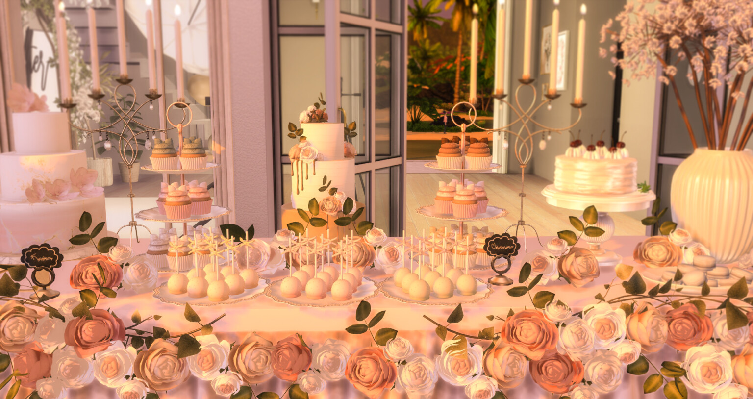 Beach Wedding Venue New Cc Set At Ruby Red Sims 4 Updates