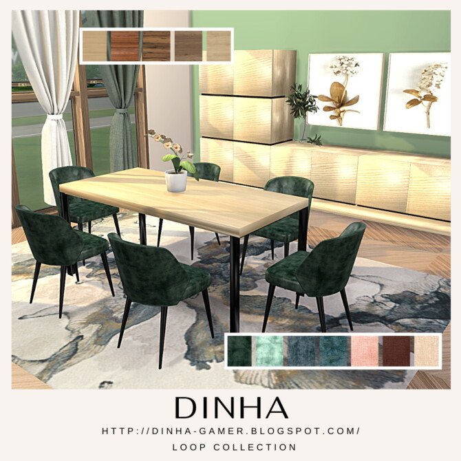 Sims 4 Loop Collection at Dinha Gamer