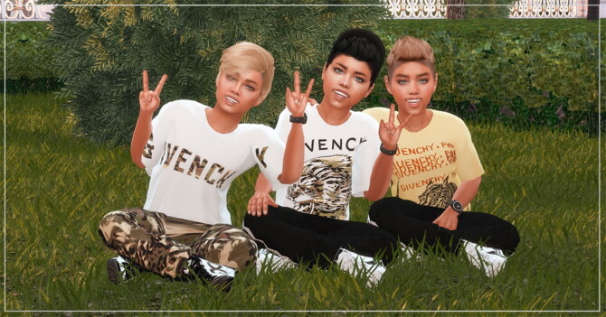 Sims 4 Designer Set for Child Boys TS4 at Sims4 Boutique