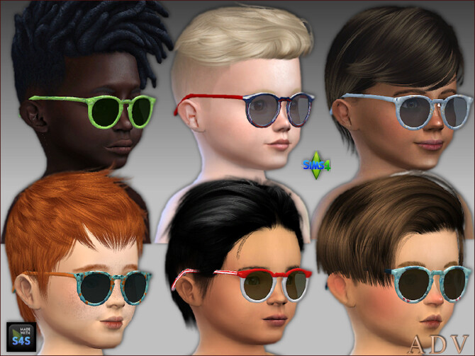 Sims 4 Swimwear, hats and sunglasses for toddler boys at Arte Della Vita