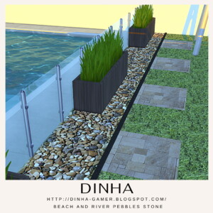 Beach and River Pebbles Stone at Dinha Gamer