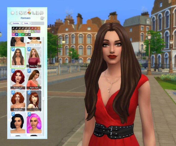 Sims 4 Megan Hairstyle at My Stuff Origin