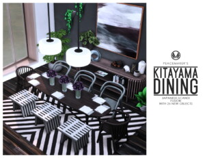 Kitayama Dining Japanese-Scandi Fusion at Simsational Designs