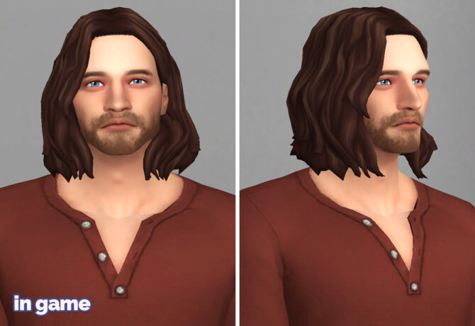 Sims 4 Bucky Barnes Classic Hairstyle by winter soldier at Mod The Sims 4