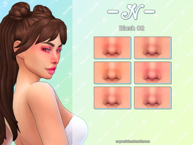 Sims 4 Blush 02 at NayomiSims