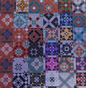 Edwardian Floor Tiles at Mochachiii