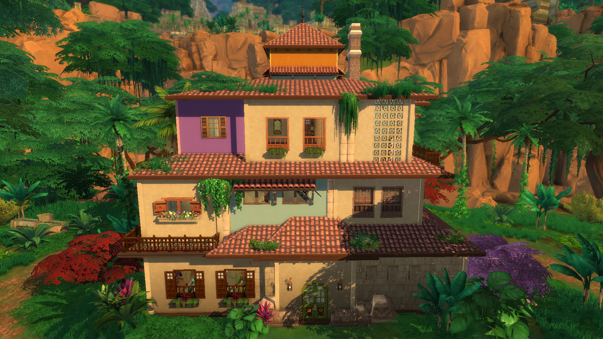 Madrigal's House Poster version ENCANTO by plumbobkingdom at Mod The ...