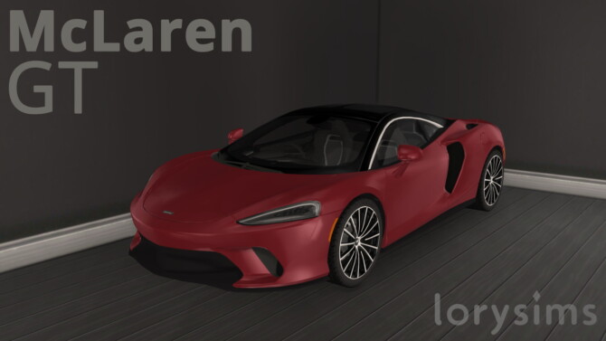 Sims 4 2020 McLaren GT at LorySims