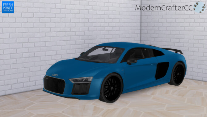Sims 4 2017 Audi R8 at Modern Crafter CC