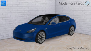 2019 Tesla Model 3 at Modern Crafter CC