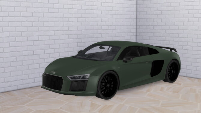 Sims 4 2017 Audi R8 at Modern Crafter CC