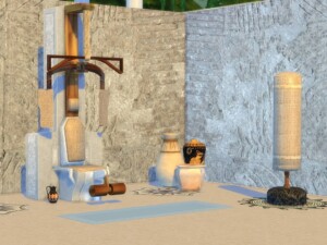 Hercules Gym set at KyriaT’s Sims 4 World