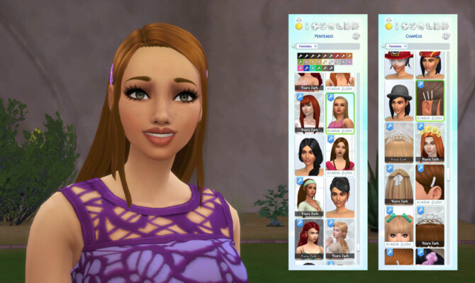 Sims 4 Delia Hairstyle + Clips at My Stuff Origin