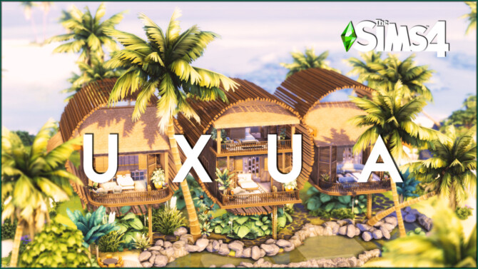 Sims 4 UXUA ECO GLAMPING at RUSTIC SIMS