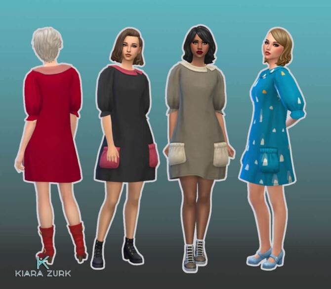 Sims 4 GP10 Dress Conversion at My Stuff Origin