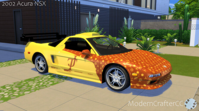 Sims 4 2002 Acura NSX at Modern Crafter CC