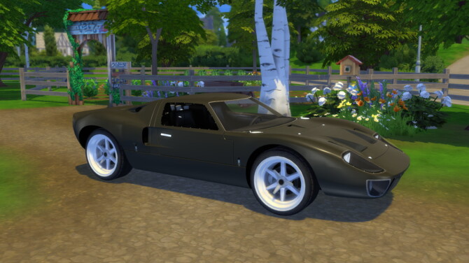 Sims 4 1969 Ford GT40 Mk.I at Modern Crafter CC