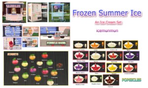 Frozen Summer Ice – Ice Cream Set at Icemunmun