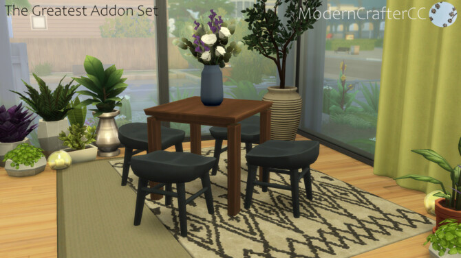 Sims 4 The Greatest Addon Set at Modern Crafter CC
