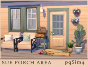 Porch Area at pqSims4