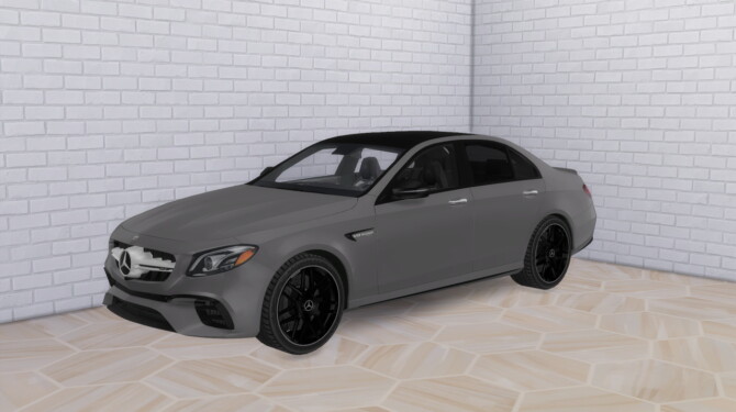 Sims 4 2018 Mercedes AMG E63 S at Modern Crafter CC