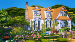 Hydrangea House – Cottage Living inspired at Akai Sims – kaibellvert